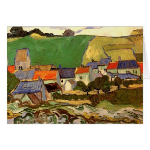 View of Auvers by Van Gogh