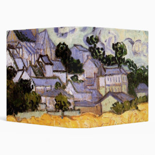 View of Auvers with Church by Vincent van Gogh Binder