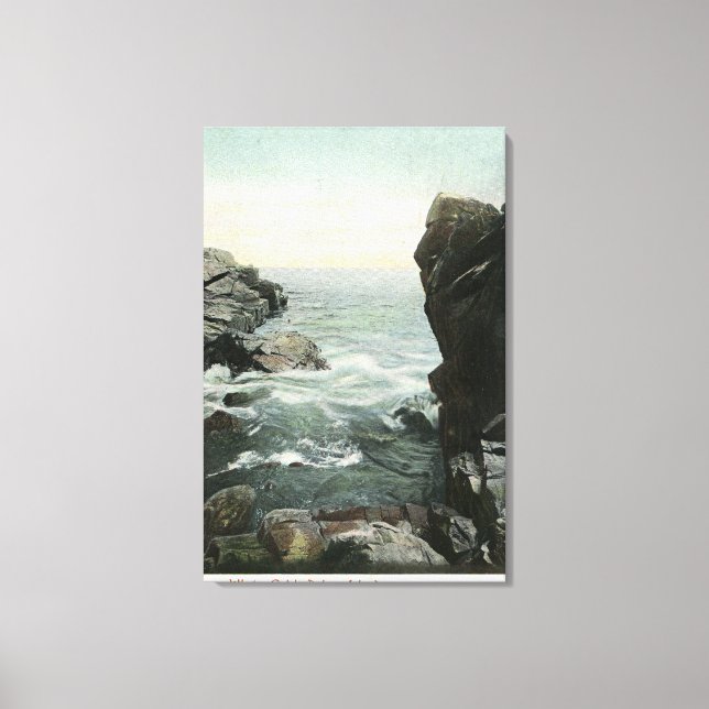 View of Bakers Island, Whales Gulch Canvas Print (Front)