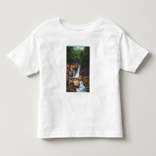 View of Bash-Bish Falls near Great Barrington Toddler T-shirt