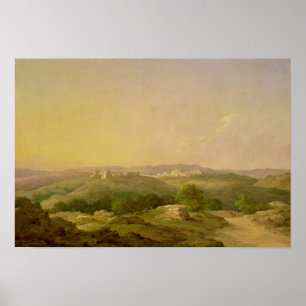 View of Bethlehem, 1857 Poster