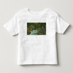 View of Boat Looking up the Rapids Toddler T-shirt