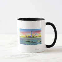 View of Boon Island and Lighthouse from York