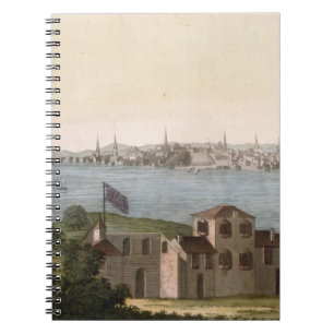 View of Boston, from 'Le Costume Ancien et Moderne Notebook