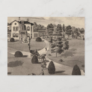 View of Brattleboro Vermont Postcard