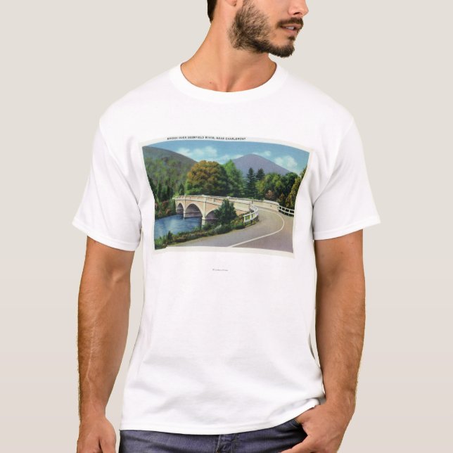 View of Bridge over the Deerfield River T-Shirt (Front)