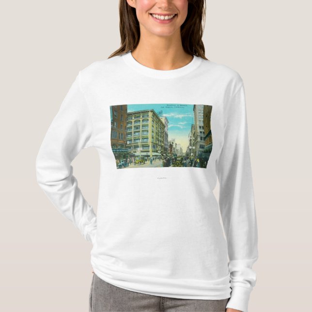View of Broadway and Seventh Corner T-Shirt (Front)