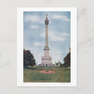 View of Brock's Monument # 2 Postcard