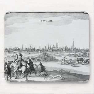 View of Bruges Mouse Pad