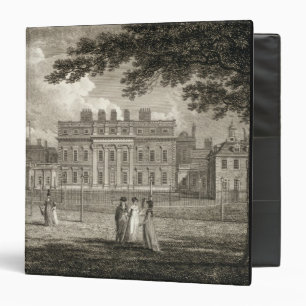 View of Buckingham House, engraved by W. Knight, p Binder