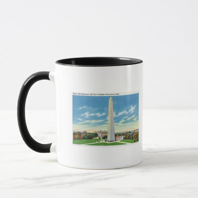 View of Bunker Hill Monument Mug (Left)
