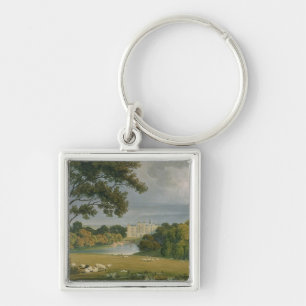 View of Burghley House, seat of the Marquis of Exe Keychain