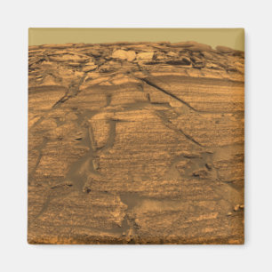 View of Burns Cliff on Mars Magnet