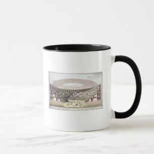 View of Caesar's Amphitheatre (colour litho) Mug