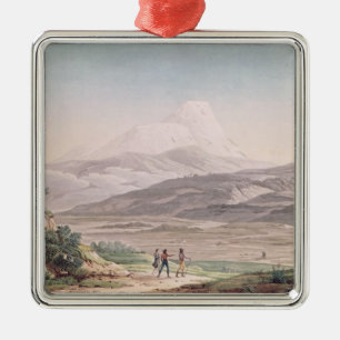 View of Cajambe Metal Ornament