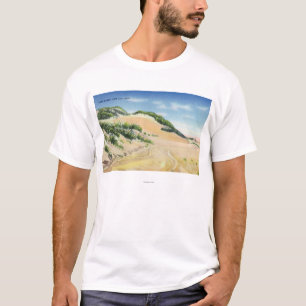 View of Cape Cod Sand Dunes T-Shirt