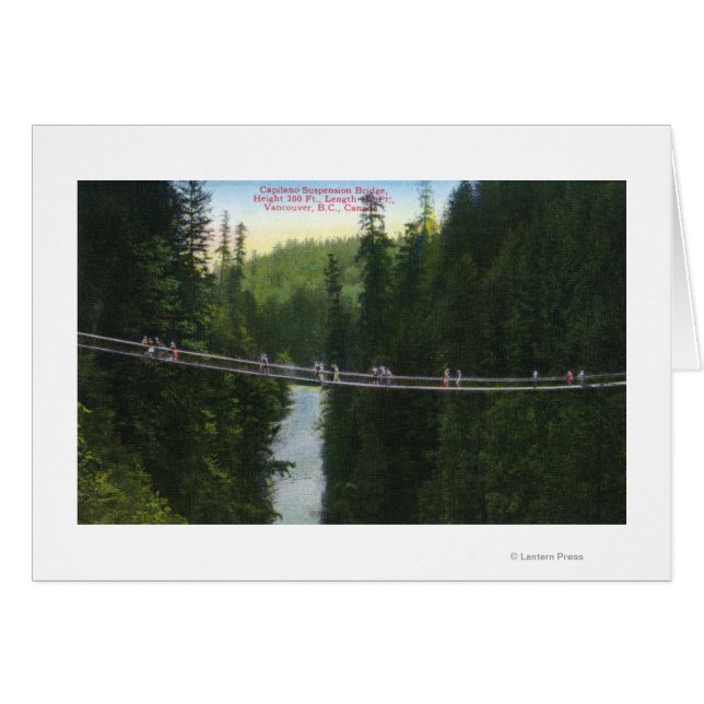 View of Capilano Suspension Bridge (Front Horizontal)