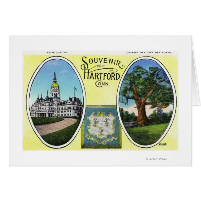 View of Capitol Bldg and Oak Tree (Front Horizontal)