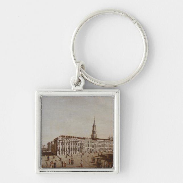 View of Castle Street Keychain (Front)