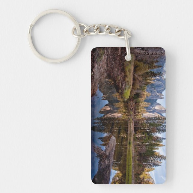 View of Cathedral Peaks Keychain (Front)