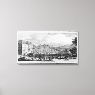 View of Chateau de Meudon Canvas Print