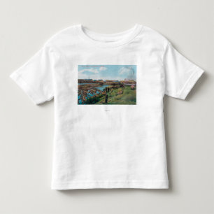 View of Chena Slough from the City Toddler T-shirt
