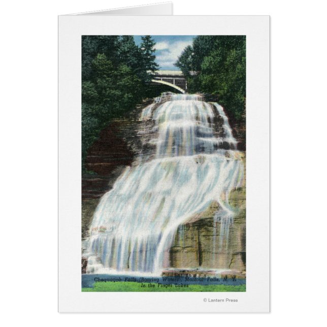 View of Chequagah Falls (Front)