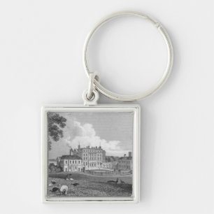 View of Chevening Place, engraved by S. Lacy Keychain