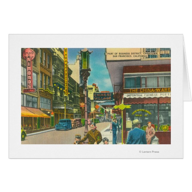 View of Chinatown Business Section (Front Horizontal)