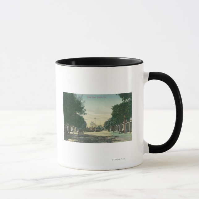 View of ChinatownOroville, CA Mug (Right)
