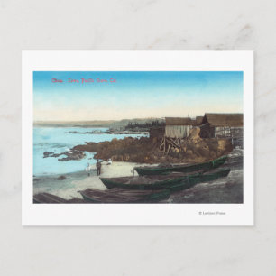 View of ChinatownPacific Grove, CA Postcard