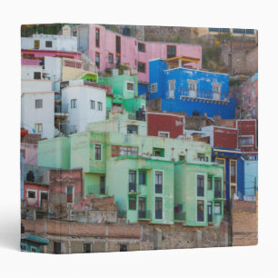 View of city buildings binder