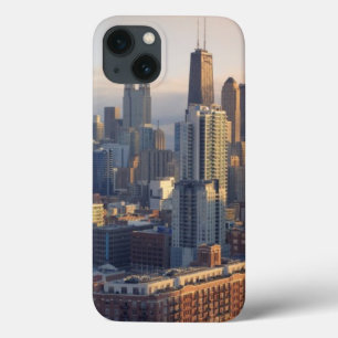 View of cityscape with fantastic light iPhone 13 case