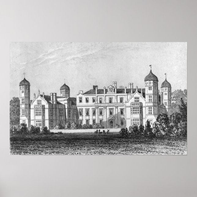 View of Cobham Hall Poster (Front)