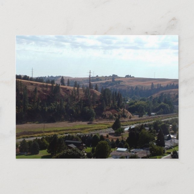 View of Colfax Postcard (Front)