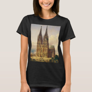 View of Cologne Cathedral Gothic majesty T-Shirt
