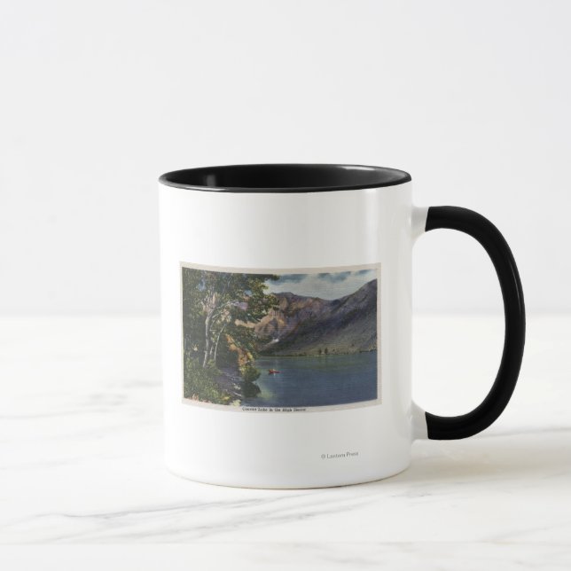 View of Convict Lake in the High Sierra Mug (Right)