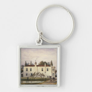 View of Copenhagen House, 1853 Keychain