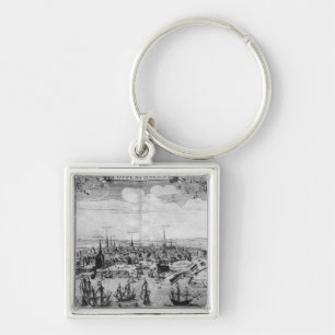 View of Copenhagen Keychain