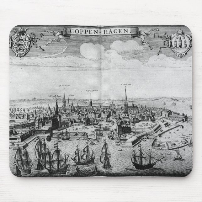 View of Copenhagen Mouse Pad (Front)