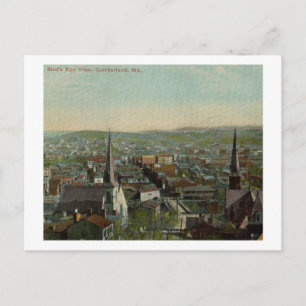 View of Cumberland, Maryland 1911 Vintage Postcard