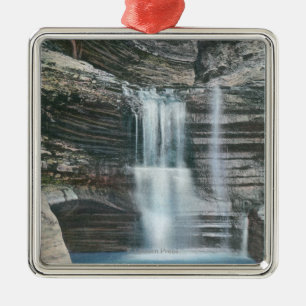 View of Curtain Cascade Metal Ornament