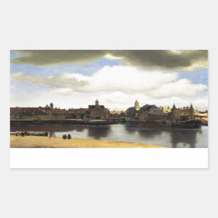 View of Delft by Johannes Vermeer Sticker