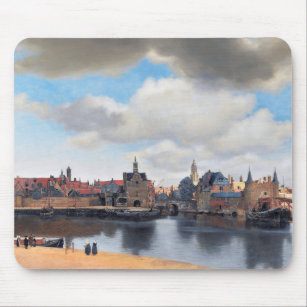 View of Delft, Johannes Vermeer, 1659-1660 Mouse Pad