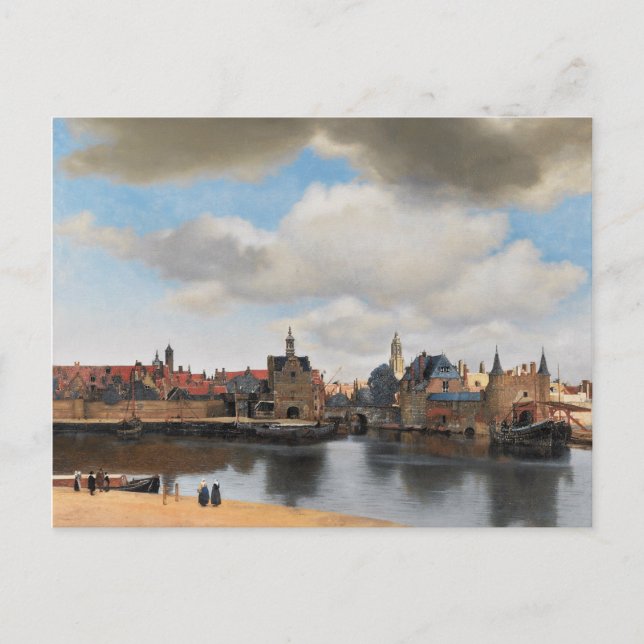 View of Delft Postcard (Front)