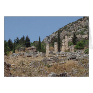 View of Delphi, Greece