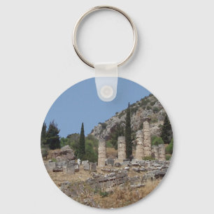 View of Delphi, Greece Keychain