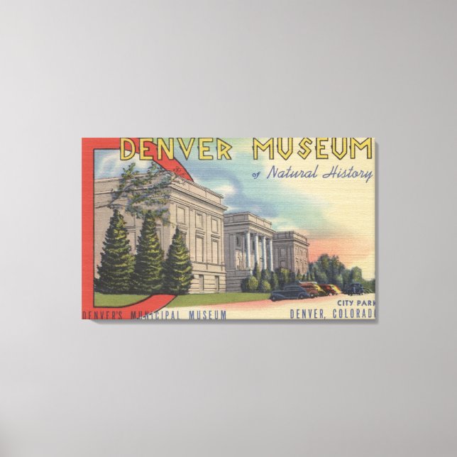 View of Denver Museum of Natural History Canvas Print (Front)