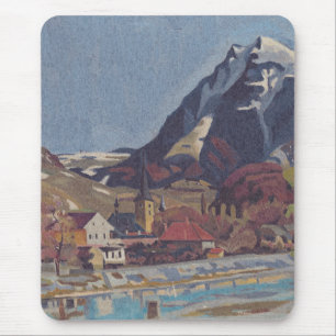 View of Dolný Kubín by Arnold Peter Weisz Mouse Pad