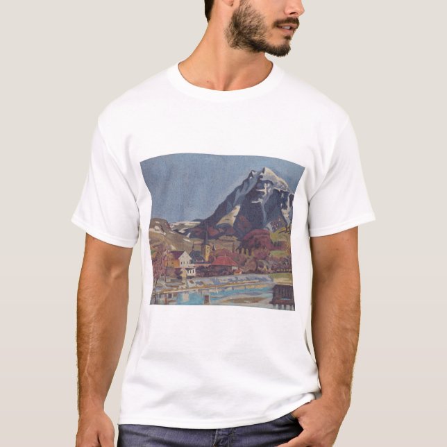 View of Dolný Kubín by Arnold Peter Weisz T-Shirt (Front)